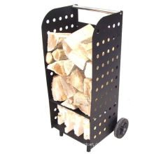 Log Trage- und Aufbewahrungsbox Trolley Brennholz Cart Basket Log Holder